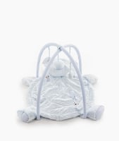 بساط جلسة اللعاب الدب - أزرق