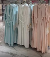 روب باكمام هدب قطعتين