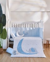 طقم سرير أطفال مكون من 6 قطع