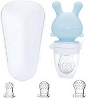 أداة تغذية الفاكهة المصنوعة من السيليكون للأطفال م...