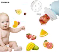 أداة تغذية الفاكهة المصنوعة من السيليكون للأطفال م...