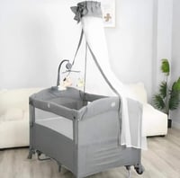 سرير مشترك و محبس 4 في 1 - بناموسية والعاب