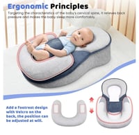 وسادة رضاعة مضادة للارتجاع لحديثي الولادة