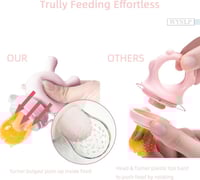 أداة تغذية الفاكهة المصنوعة من السيليكون للأطفال م...