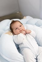 وسادة رضاعة متعددة الاستخدامات - زرقاء