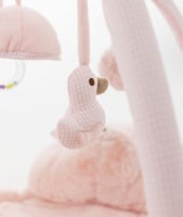 بساط جلسة العاب الدب - وردي