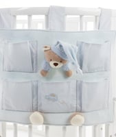 منظم للسرير / سرير - أزرق