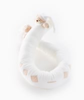 حاجز سرير - أبيض