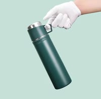 مطارة او زمزمية حافظه للحرارة مع كوب خارجي