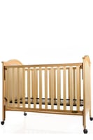 سرير خشب صنوبري شامل الناموسية