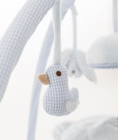 بساط جلسة اللعاب الدب - أزرق