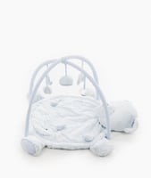 بساط جلسة اللعاب الدب - أزرق