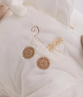 حامل مناديل دب - بيج