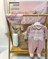 طقم تركي 4 قطع مواليد