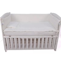 طقم حاجز سرير أطفال مبطن عدد 5 قطع