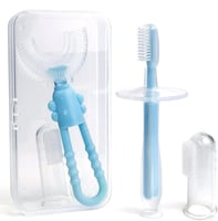 فرشاة أسنان مصنوعة من السيليكون الغذائي الطبي بنسب...