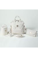 طقم أربع قطع جلد أسباني