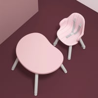 كرسي طعام مع طاولة 1x2