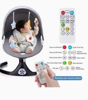 كرسي هزاز للأطفال البلوتوث الذكي-سرير هزاز كهربائي