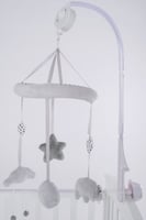 بيبي موبايل خشخيشة موسيقية متحركة دوارة جذابة، للم...