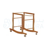 حامل سلة موسى مع عجلات