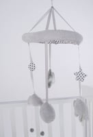 بيبي موبايل خشخيشة موسيقية متحركة دوارة جذابة، للم...