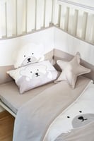 طقم سرير أطفال مكون من 6 قطع