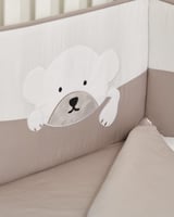 طقم سرير أطفال مكون من 6 قطع