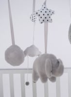 بيبي موبايل خشخيشة موسيقية متحركة دوارة جذابة، للم...