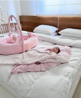 عش الطفل متعدد الوظائف- وردي