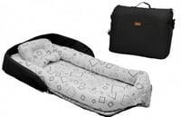 شنطة 2في1 شنطة سفر ورحلات للامهات تتحول الى سرير م...