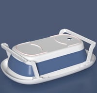 حوض استحمام لطفل مع قابلية لطي