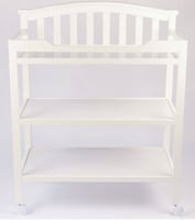 طاولة تغير للأطفال مع عجلات