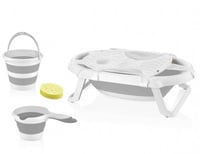 مروش طقم أستحمام تركي5 قطع- رمادي