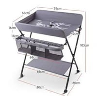 طاولة تغيير للأطفال مع ادراج تخزين من بيلكو -belec...