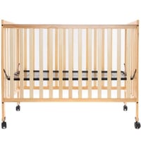 سرير حضانة Elphybaby للأطفال لون خشبي