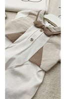 طقم مواليد قطن تركي أربع قطع