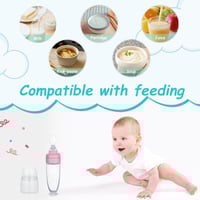 ملعقة توزيع طعام الرضيع سيليكون