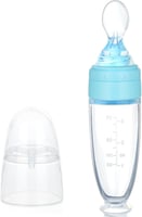 ملعقة توزيع طعام الرضيع سيليكون