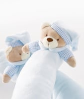 حاجز سرير- أزرق