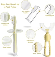 فرشاة أسنان مصنوعة من السيليكون الغذائي الطبي بنسب...