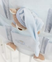 منظم للسرير / سرير - أزرق