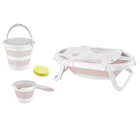 مروش طقم أستحمام5 قطع تركي- وردي