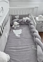 ظفيرة رمادي مع دبدوب