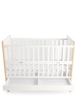 سرير أطفال خشبي مع ناموسيه متعدد الوظائف(60-120)