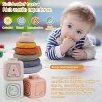 مجموعة ألعاب حسية للأطفال من عمر 6 إلى 12 شهرًا -...