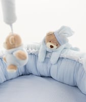 عش آلطفل متعدد الوظائف - أزرق