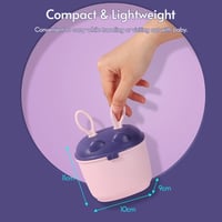 موزع حليب الأطفال من Pepisky بسعة 150 مل، حاوية مس...