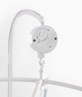 لعبة المهد الموسيقية على شكل دب - أزرق