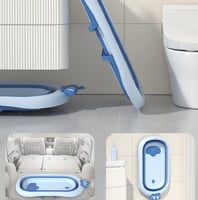 حوض استحمام لطفل مع قابلية لطي